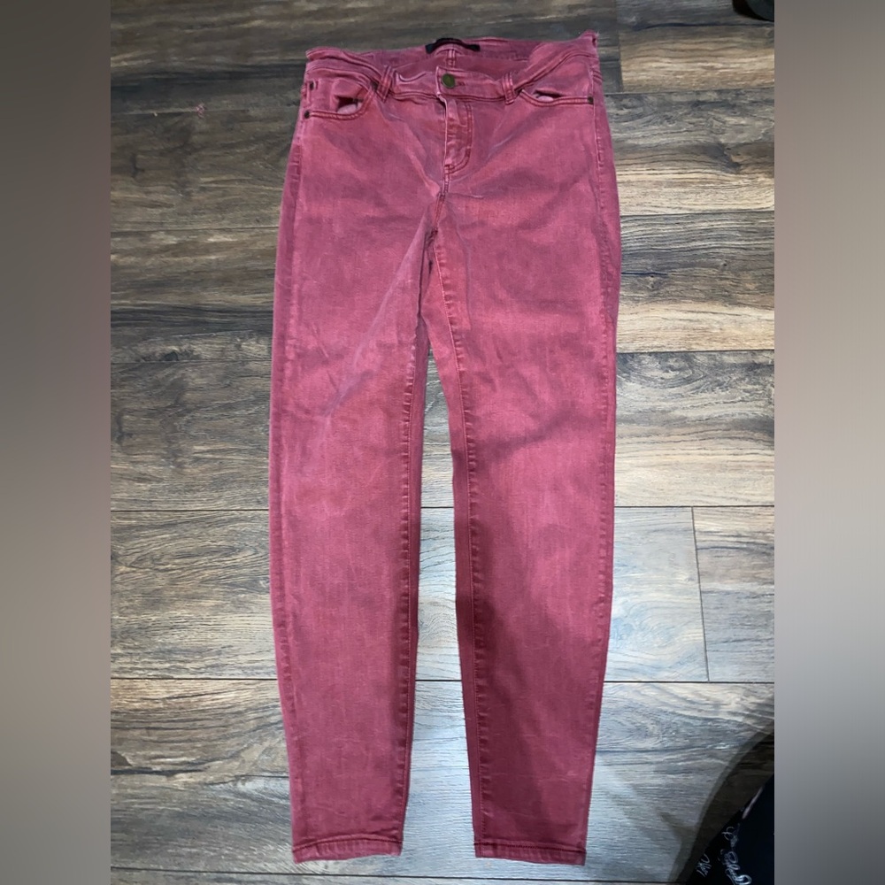 LIVERPOOL LOS ANGELES | Red Denim Skinny Jeans